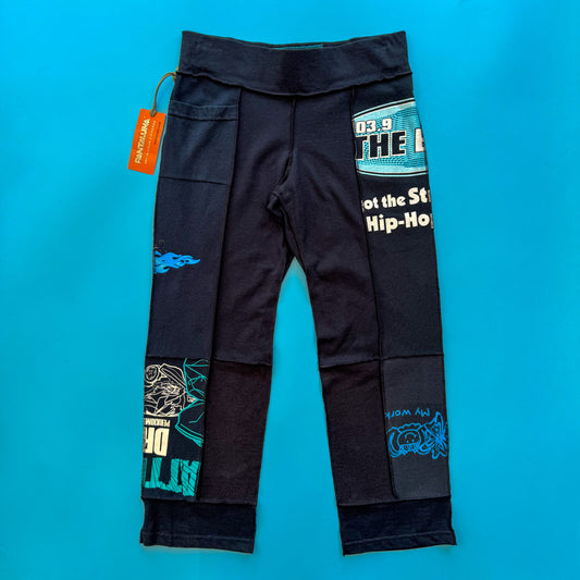 Deadstock Pantaluna Upcycled Capris in XS
