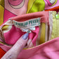 εϊз COMING SOON εϊз 1960s Emilio Pucci Geometric Circle Print Silk Jersey Shift Dress w Cord Crystal Belt