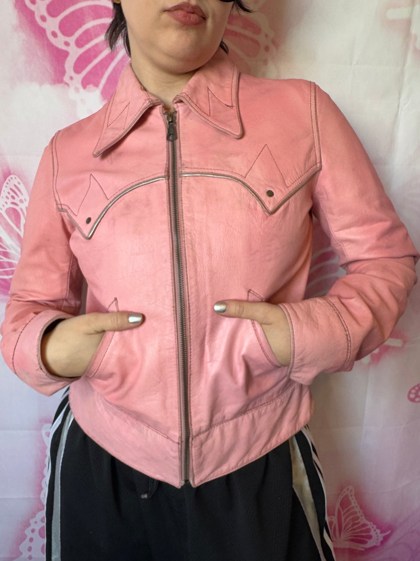 Y2K Miss Sixty Leather Jacket