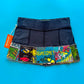 Deadstock Pantaluna Upcycled T-Shirt Mini Skirt in XS