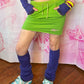 Y2K Juicy Couture Angel Drawstring Mini Skirt