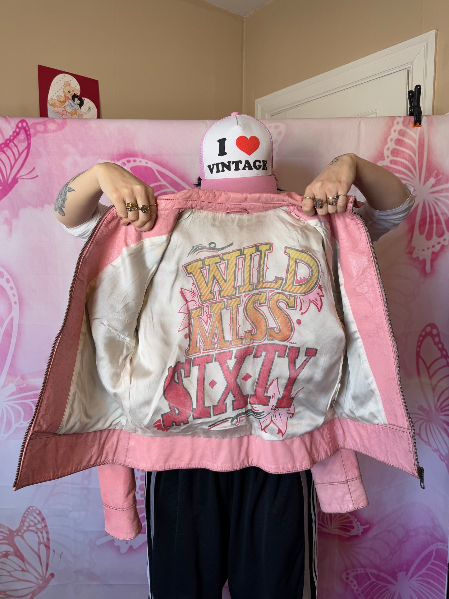 Y2K Miss Sixty Leather Jacket
