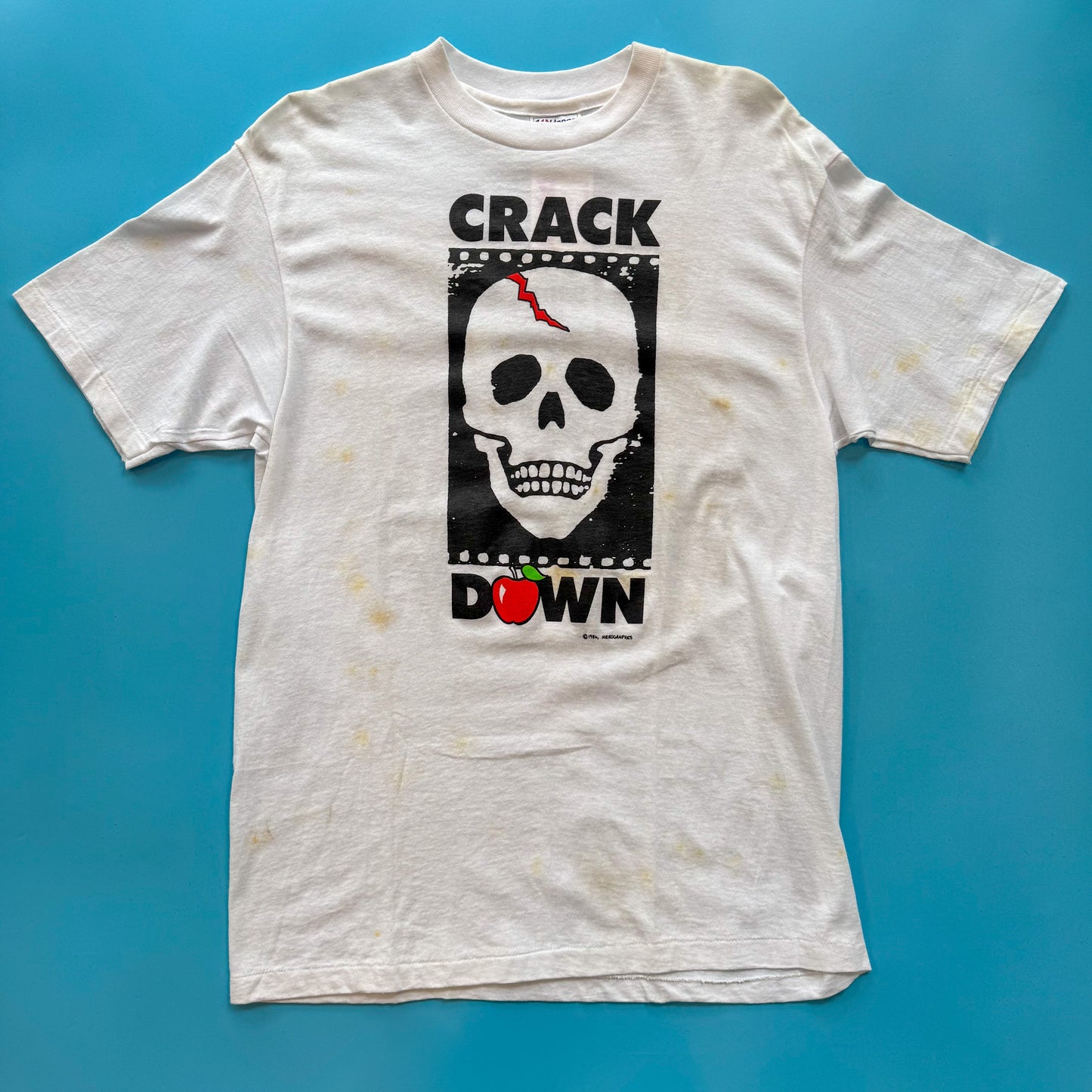 1986 “Crack Down” Benefit Concert T-Shirt