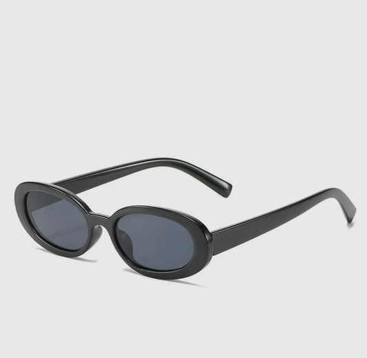 Oval Retro Small Frame Sunglasses