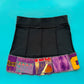 Deadstock Pantaluna Upcycled T-Shirt Skirt in XS