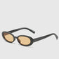 Oval Retro Small Frame Sunglasses