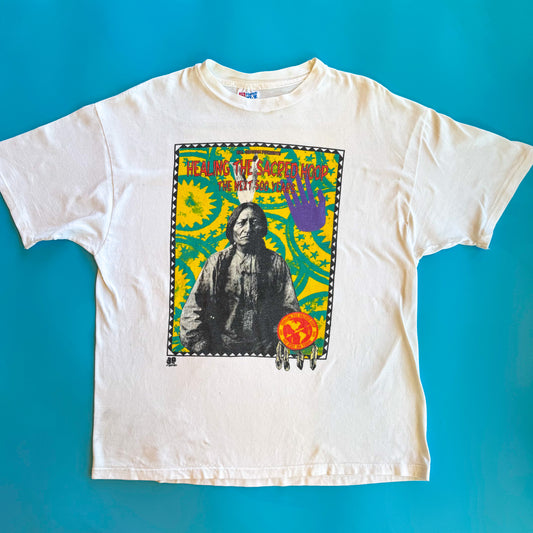1992 Bill Graham Presents Healing The Sacred Hoop Benefit Show T-Shirt