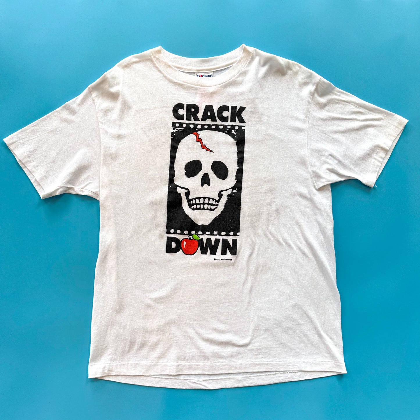 1986 “Crack Down” Benefit Concert T-Shirt