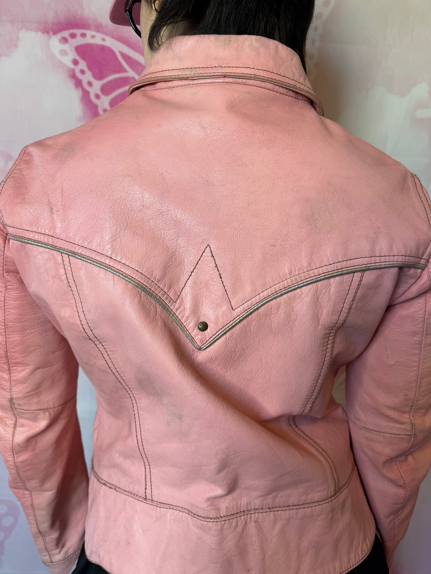 Y2K Miss Sixty Leather Jacket