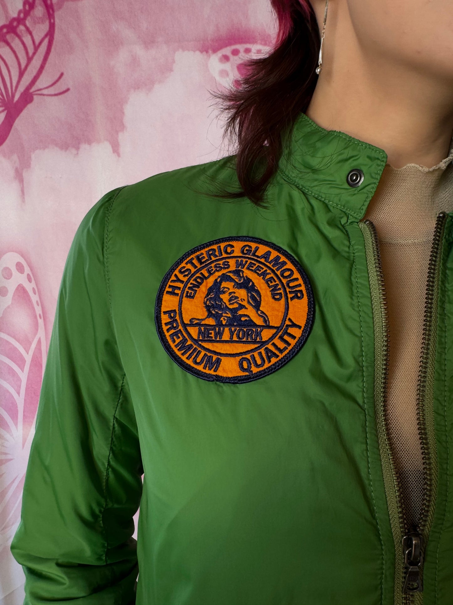 2010s Hysteric Glamour Nylon Jacket w Patches