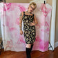 2000 Spring Betsey Johnson Floral Sheer Slip Dress