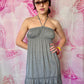 Y2K Juicy Couture Heathered Halter Dress