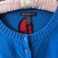 2010 Betsey Johnson Lipstick Cropped Cardigan