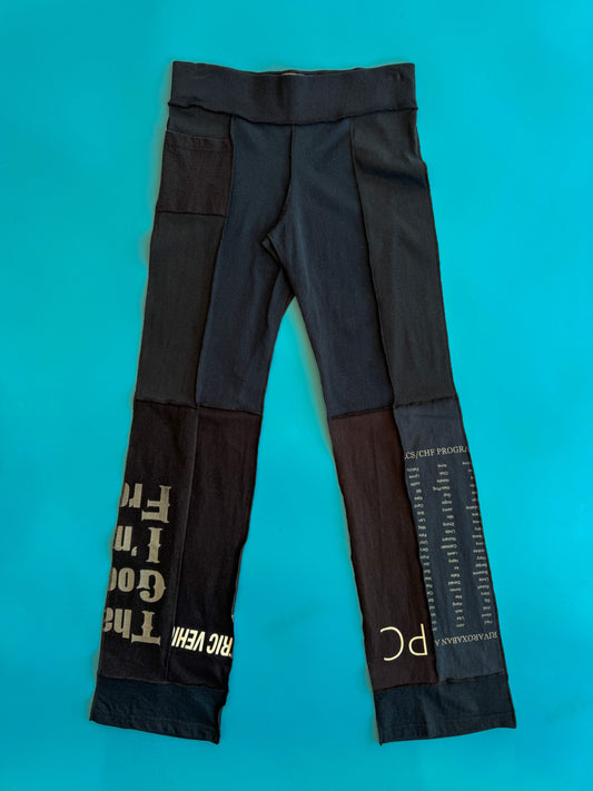 Deadstock Pantaluna Upcycled Yoga Pants in XS