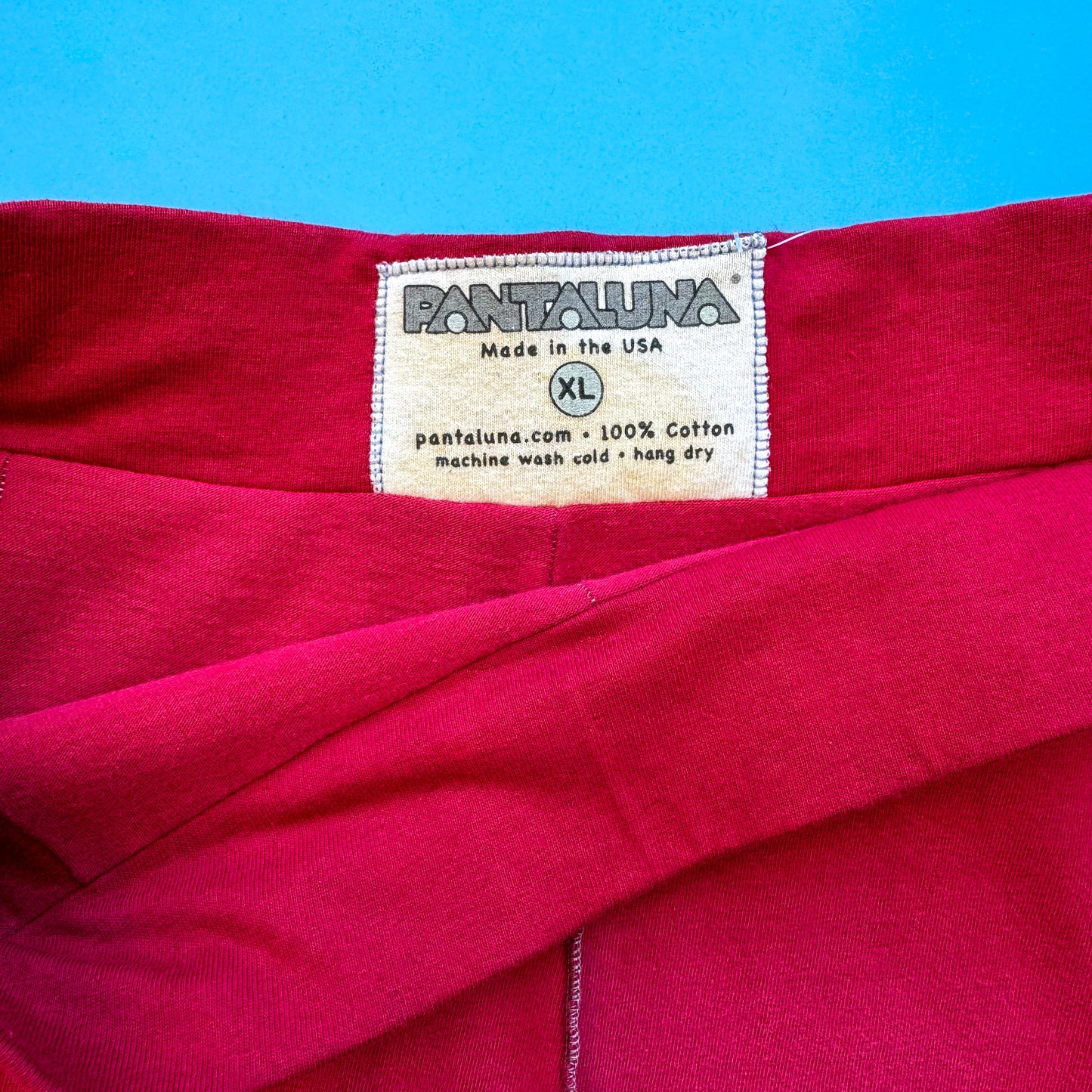Deadstock Pantaluna Upcycled T-Shirt Skirt in XL