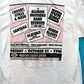1986 “Crack Down” Benefit Concert T-Shirt