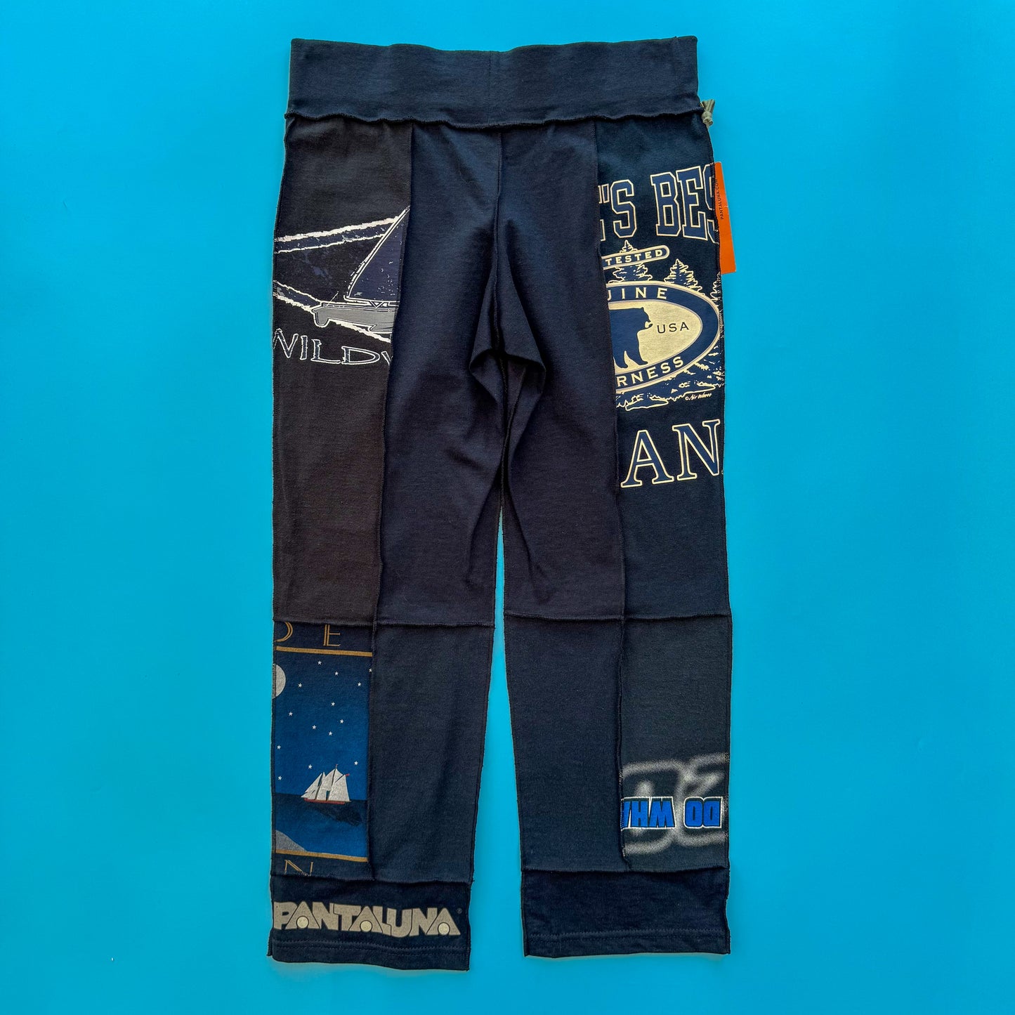 Deadstock Pantaluna Upcycled Capris in XS