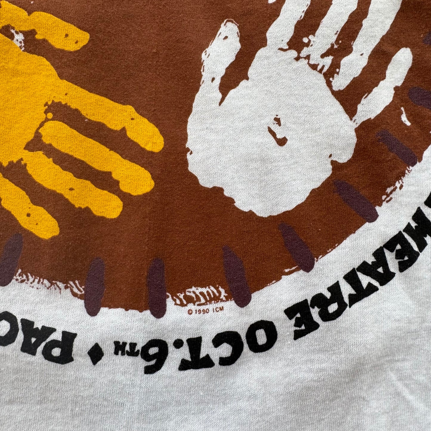 1990 "A Gathering Of The Tribes" Music Festival T-Shirt