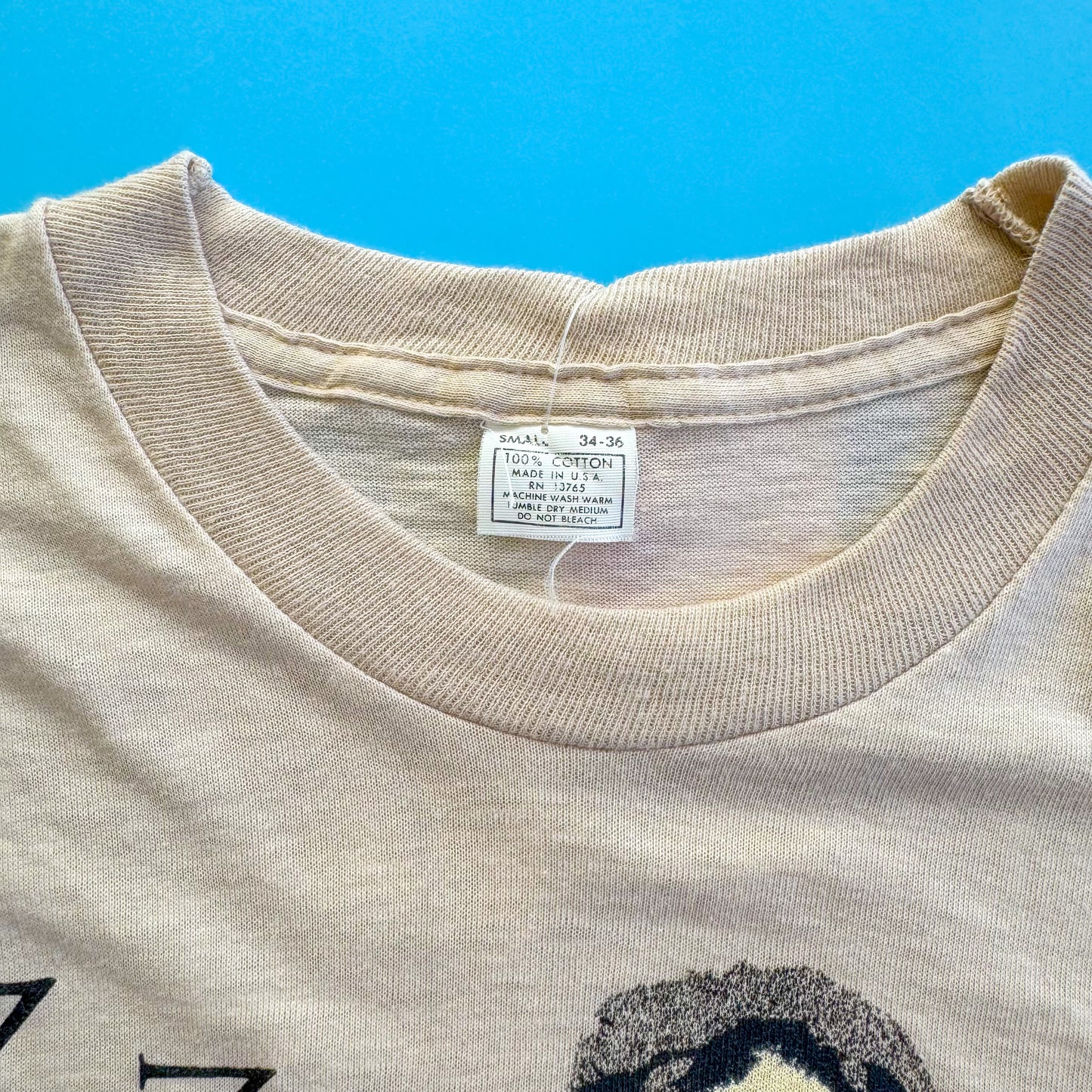 1978 Van Morrison Wavelength Tour T-Shirt