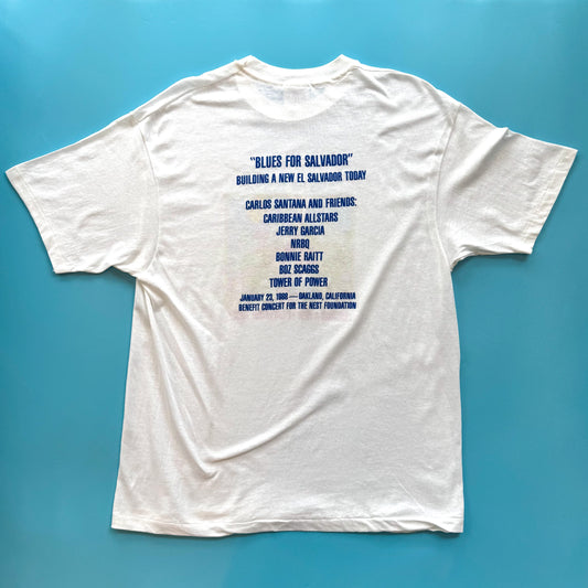 1988 “Blues For Salvador” Benefit Concert T-Shirt