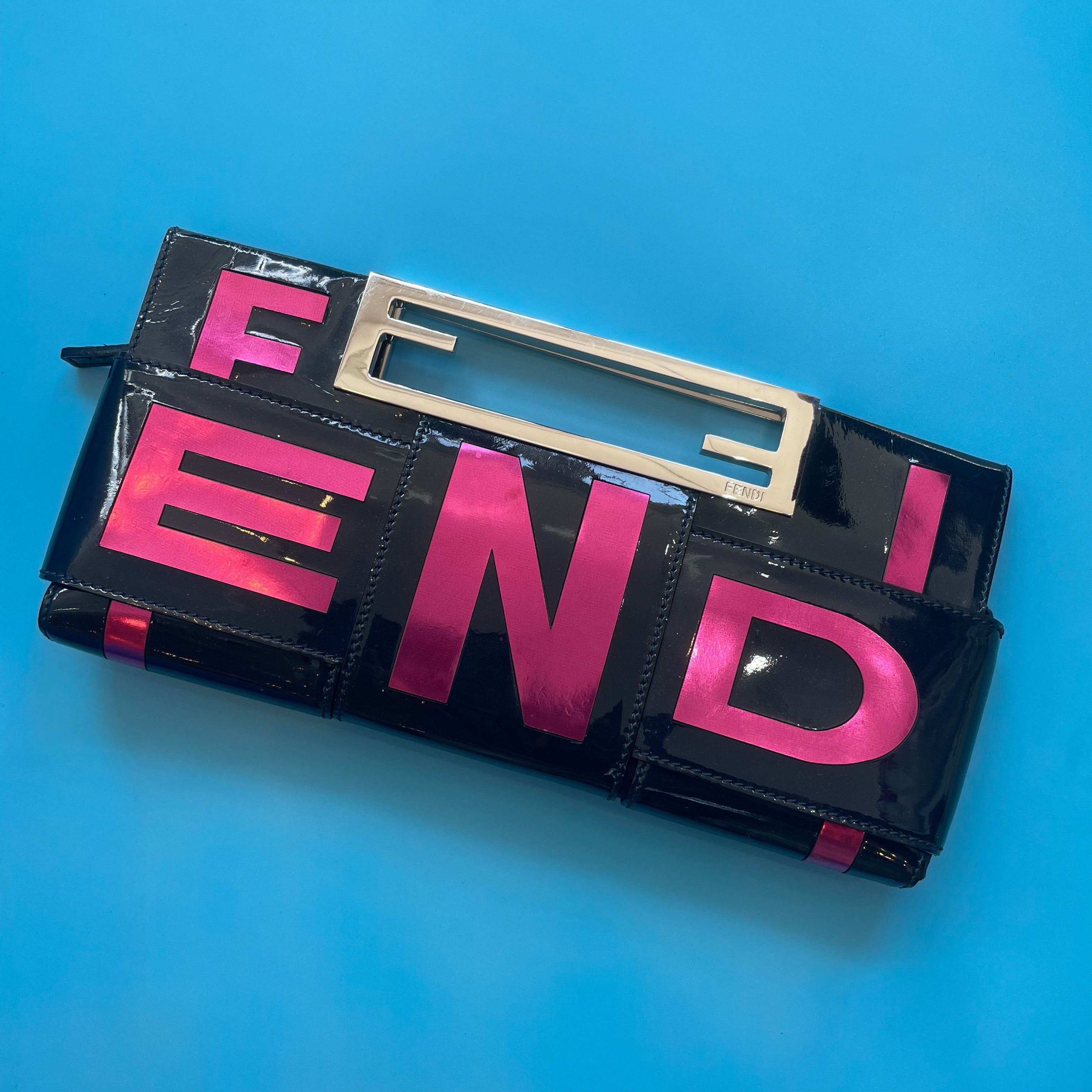 2007 FENDI Crossword Clutch – dittovintage