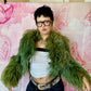 Y2K Ostrich Feather Bolero Jacket