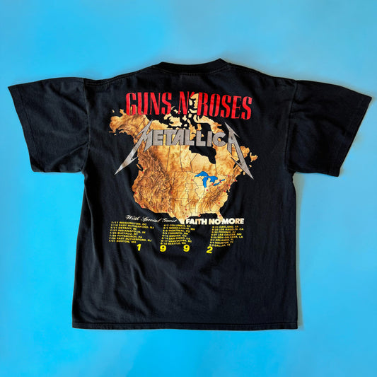 1992 Metallica/ Guns N’ Roses Tour T-Shirt