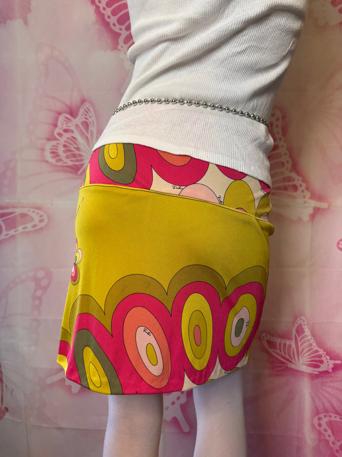 εϊз COMING SOON εϊз 1960s Emilio Pucci Psychedelic Flower Skirt