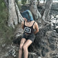 Cleo Violet VooDoo Monkey Tank
