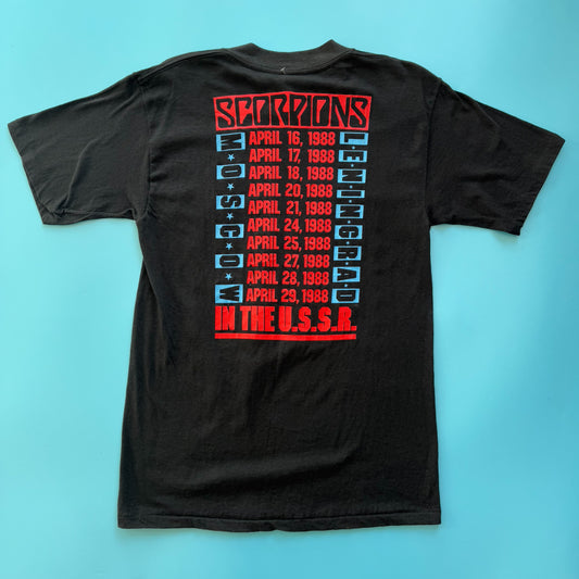 1988 Scorpions USSR Tour T-Shirt