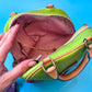 2004 Dooney & Bourke x Lindsay Lohan Square Bowler Collab Bag