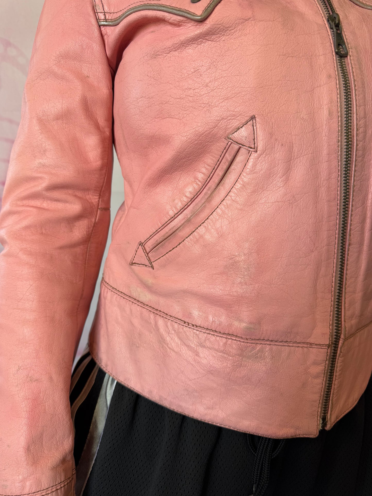 Y2K Miss Sixty Leather Jacket