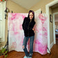 2010s Juicy Couture Oversized Velour Zip Up Hoodie