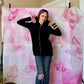 2010s Juicy Couture Oversized Velour Zip Up Hoodie