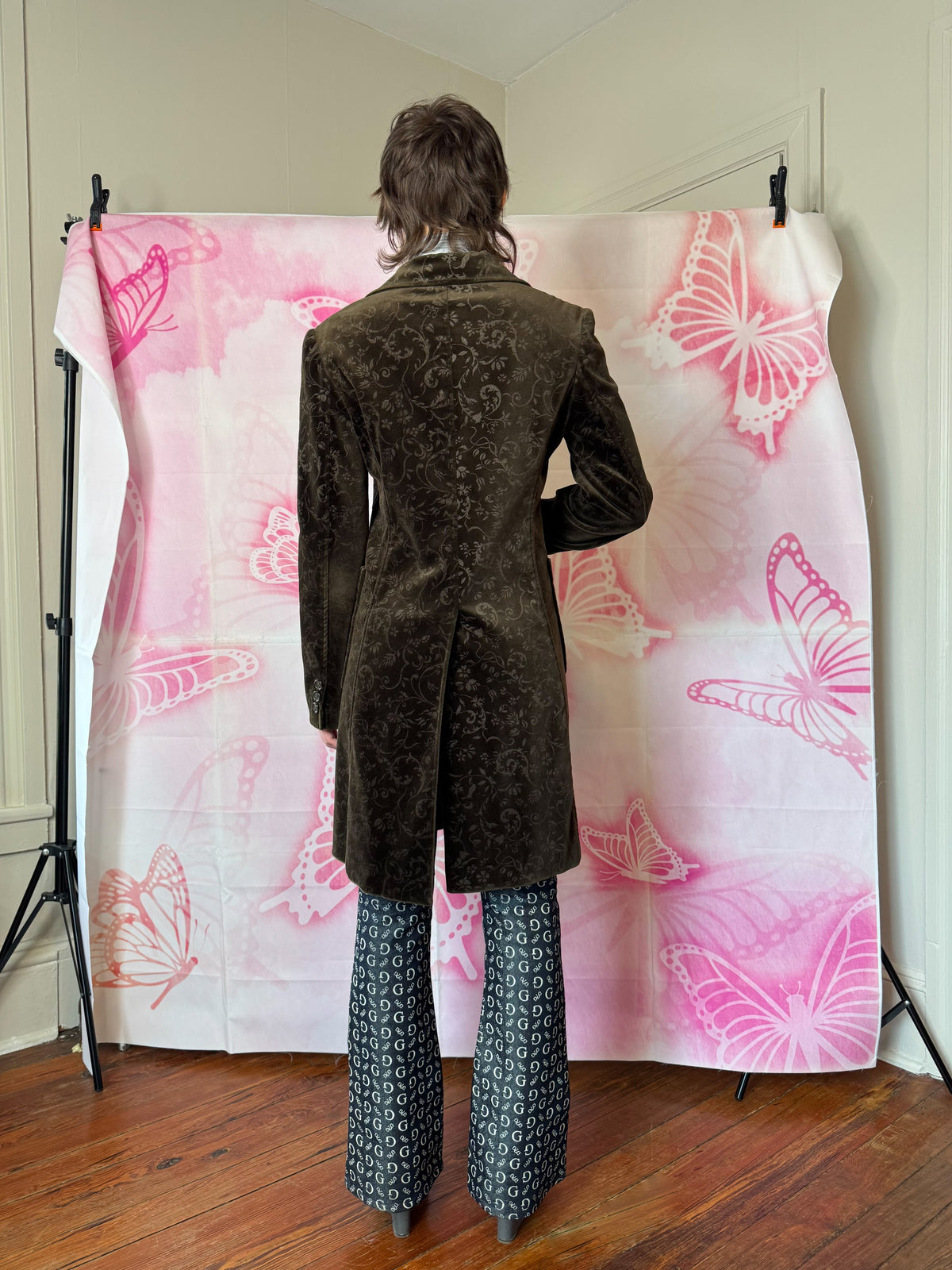 EnC Tailored Embossed Coat