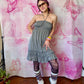 Y2K Juicy Couture Heathered Halter Dress