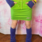 Y2K Juicy Couture Angel Drawstring Mini Skirt