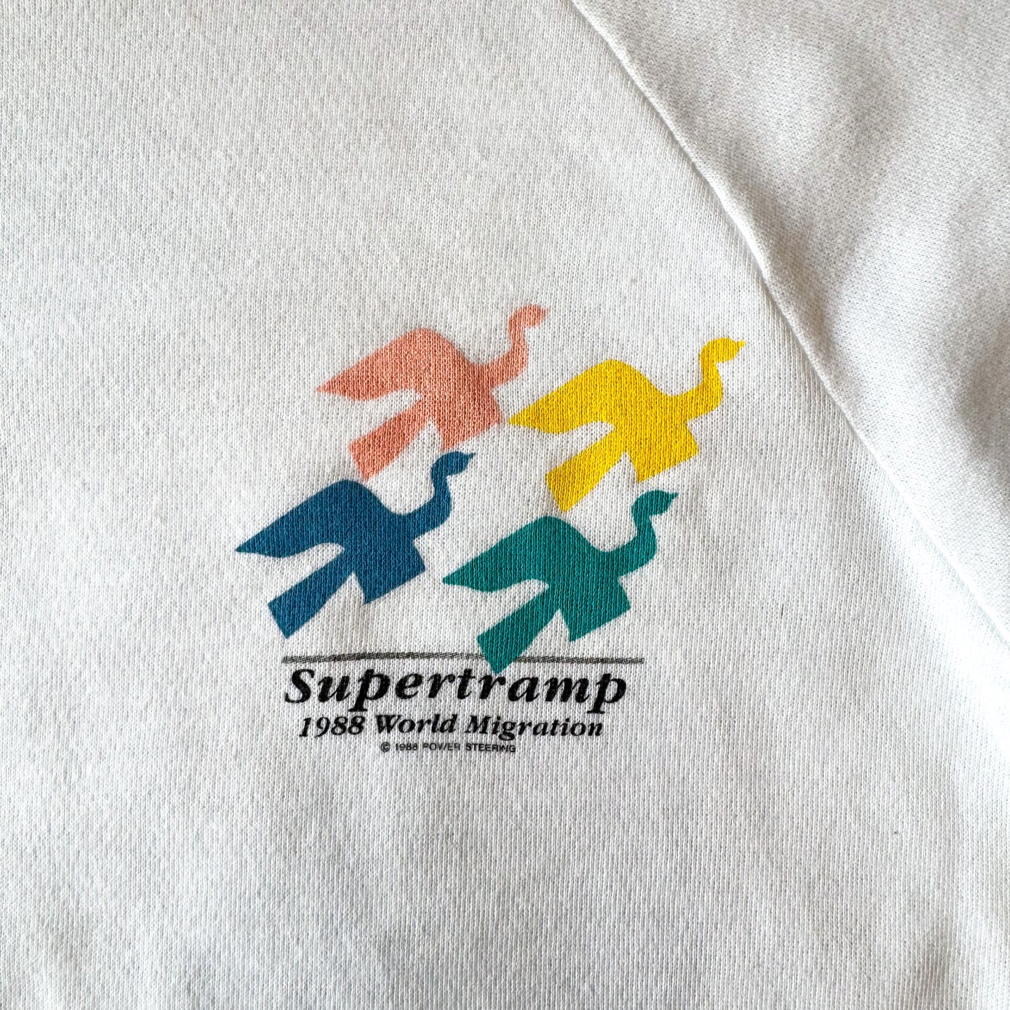 1988 Supertamp World Migration Tour Crewneck