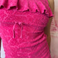 2010s Juicy Couture Butterfly Terry Cloth Dress