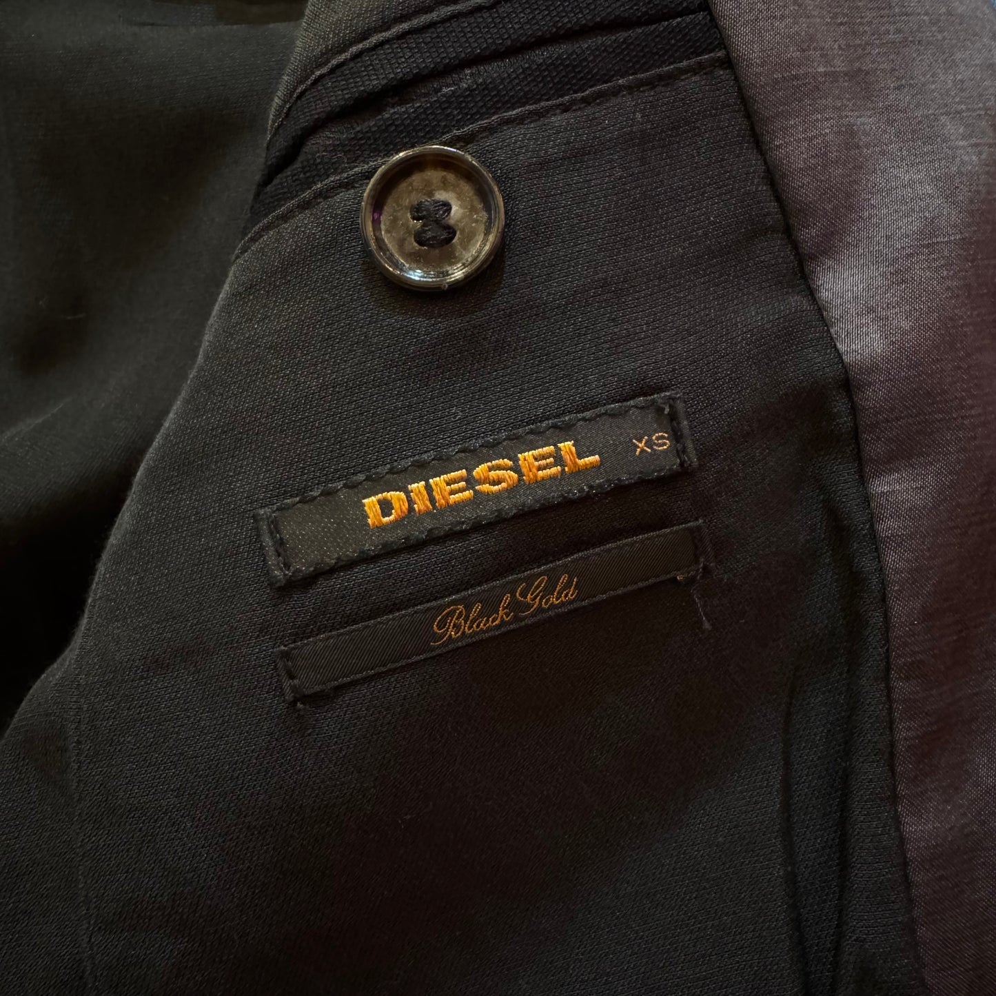 2010s Diesel "Black Gold" Label Tailored Blazer