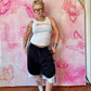 2009 RARE Virgin Mobile Presents The Circus Starring Britney Spears Ribbed Tank