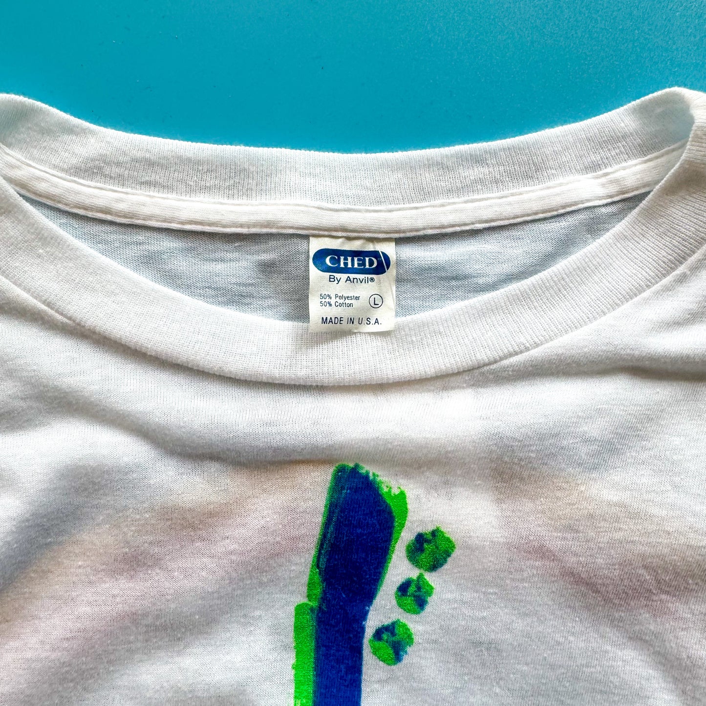 1986 Deadstock Bridge School Benefit Charity Concert T-Shirt