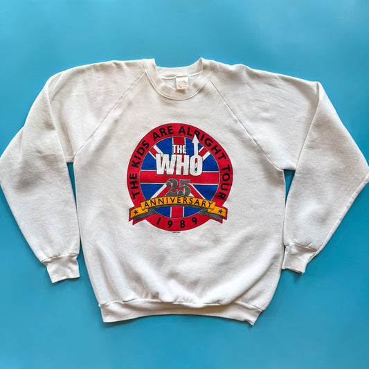 1989 The Who “The Kids Are Alright” 25th Anniversary Crewneck