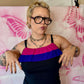 Y2K Anna Sui Ruffle Tank