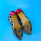 Y2K Betsey Johnson Leopard Sock Boots