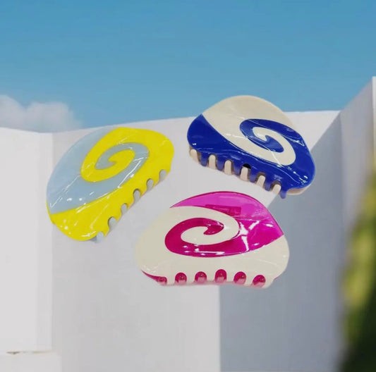 Swirl Shell Hair Clip