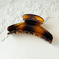 Elegant Glossy Fan Hair Clip