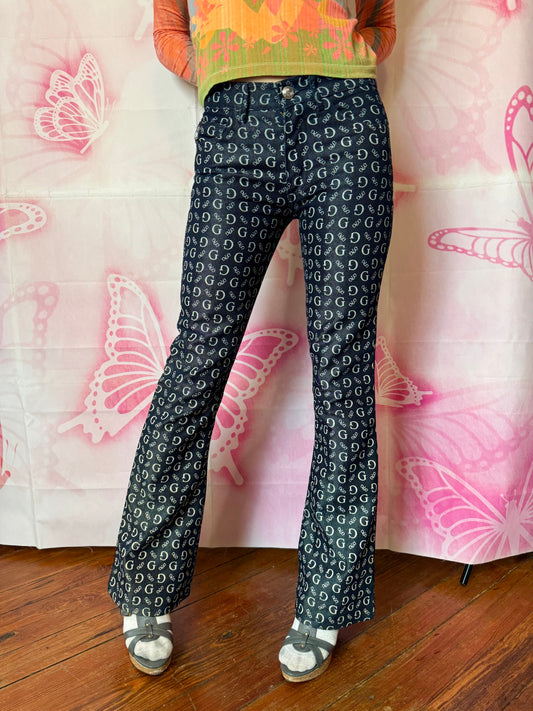 Y2K Guess Graphic Flares