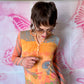 Y2K Custo Barcelona Anime Girl Graphic LS