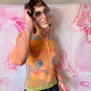 Y2K Custo Barcelona Anime Girl Graphic LS